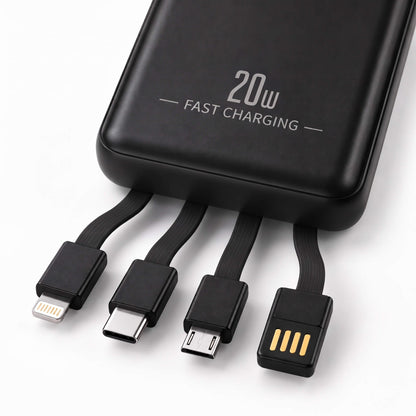ViPower Quad - 4-Cable Power Bank